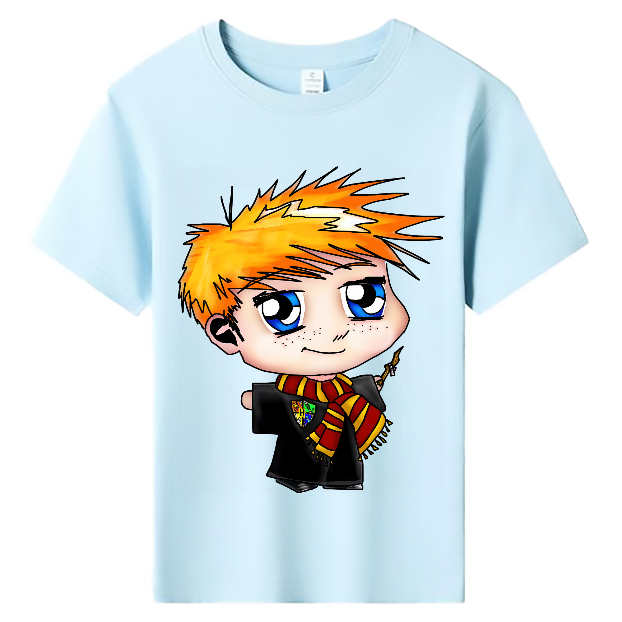 （画像用） Harry Potter ハリー・ポッターシリーズ 綿100％キッズTシャツ（フロントプリント）